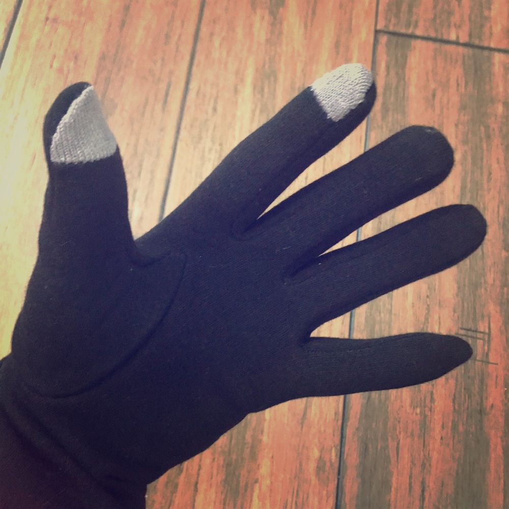 Warm Black TEXTING Gloves